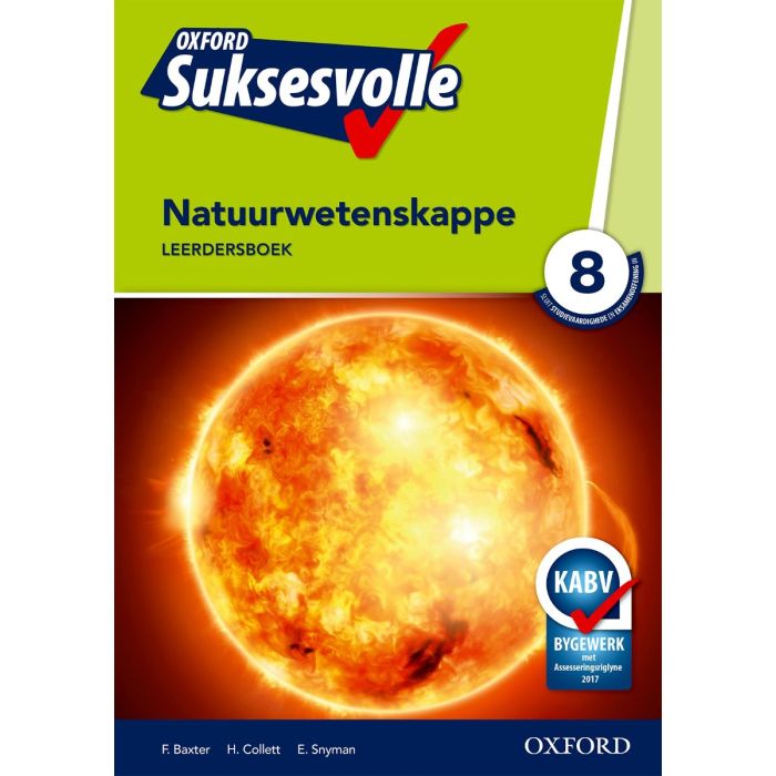 Oxford Suksesvolle Natuurwetenskappe Graad 8 Leerdersboek