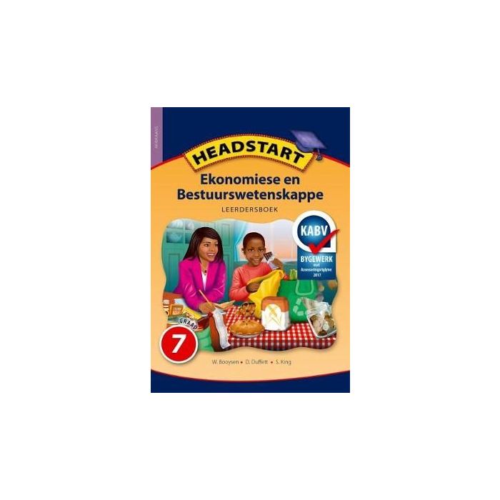 Headstart Ekonomiese & Bestuurswetenskappe Graad 7 Leerdersboek