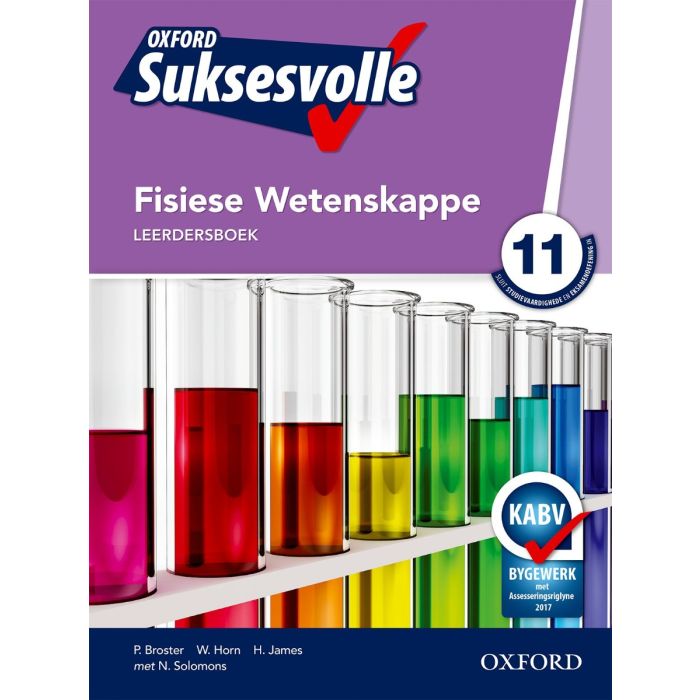 Oxford Suksesvolle Fisiese Wetenskappe Graad 11 Leerdersboek