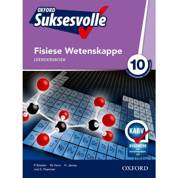 Oxford Suksesvolle Fisiese Wetenskappe Graad 10 Leerdersboek