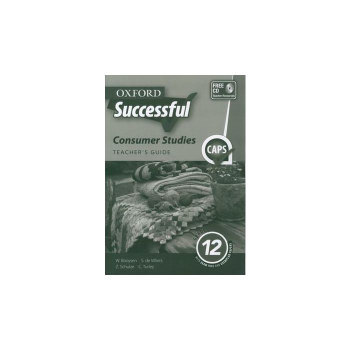 Oxford Successful Consumer Studies Grade 12 Teacher's Guide