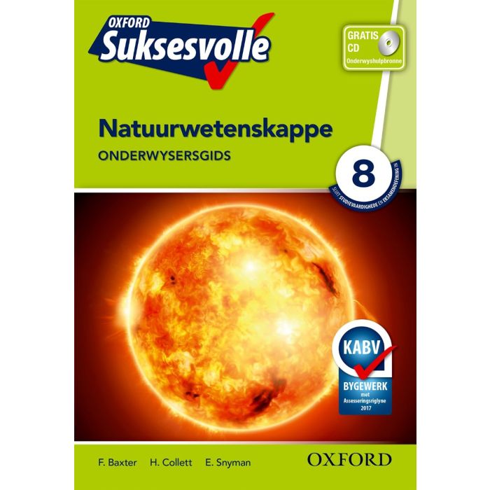 Oxford Suksesvolle Natuurwetenskappe Graad 8 Onderwysersgids