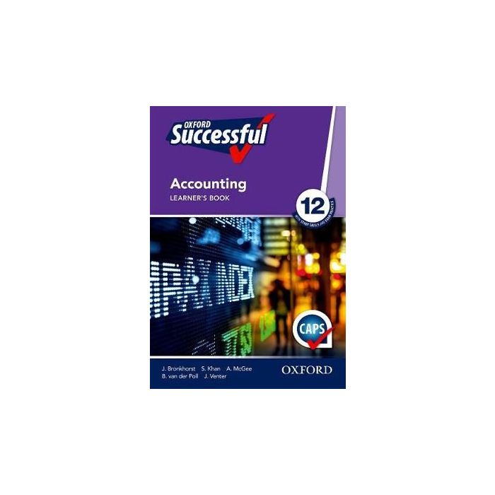 Oxford Successful Accounting Grade 12 Learner's Book
