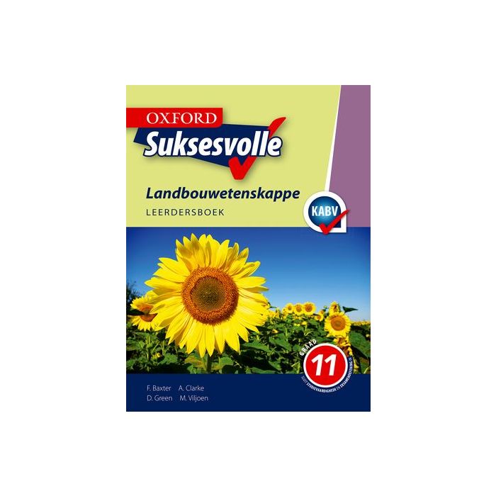 Oxford Suksesvolle Landbouwetenskappe Graad 11 Leerdersboek