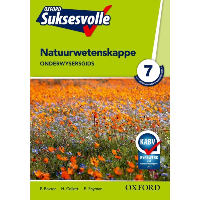 Oxford Suksesvolle Natuurwetenskappe Graad 7 Onderwysersgids