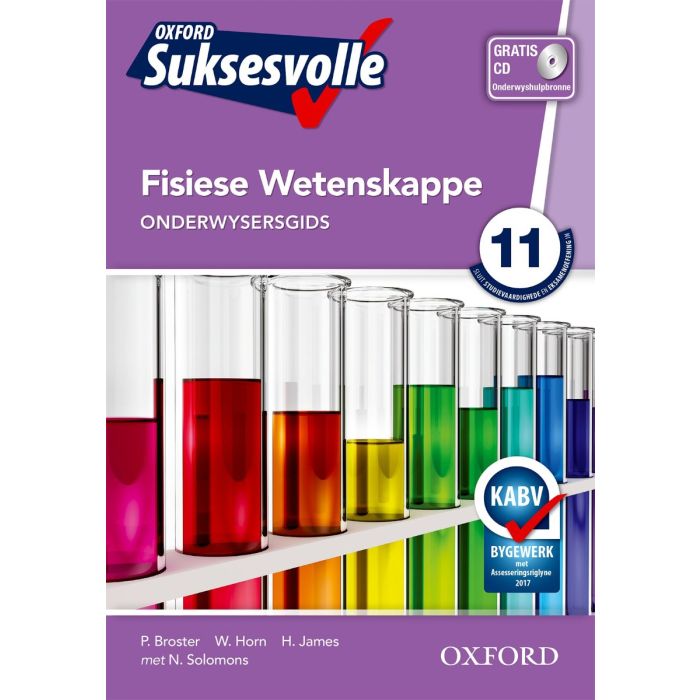 Oxford Suksesvolle Fisiese Wetenskappe Graad 11 Onderwysersgids