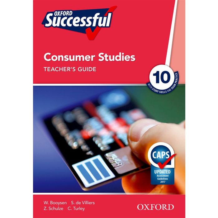 Oxford Successful Consumer Studies Grade 10 Teacher's Guide