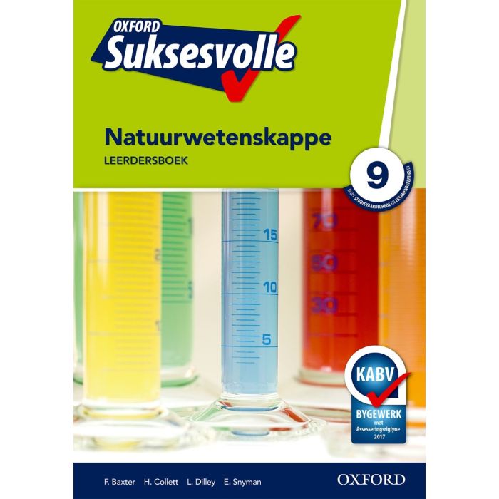 Oxford Suksesvolle Natuurwetenskappe Graad 9 Leerdersboek