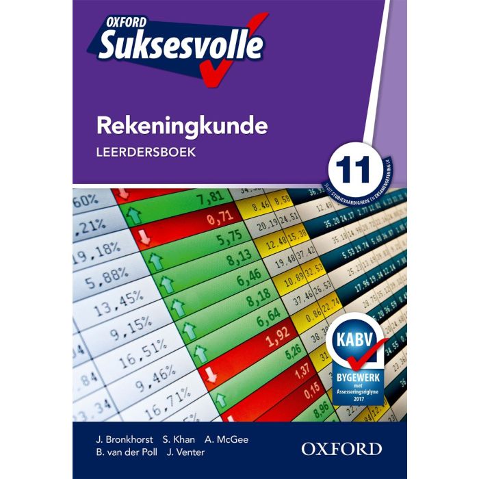 Oxford Suksesvolle Rekeningkunde Graad 11 Leerdersboek