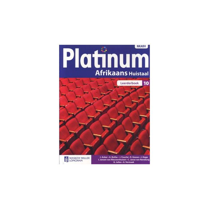Platinum Afrikaans Huistaal Gr 10 LB