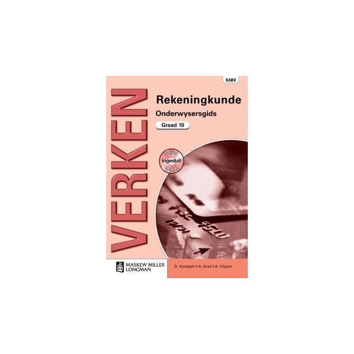 Verken Rekeningkunde Gr 10 OG with Key