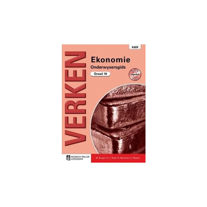 Verken Ekonomie Gr 10 OG with Question Bank CD