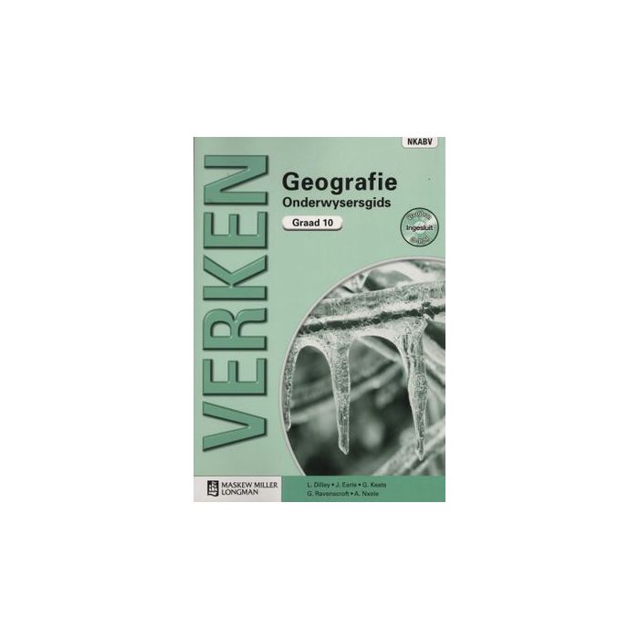 Verken Geografie Gr 10 OG with Question Bank CD