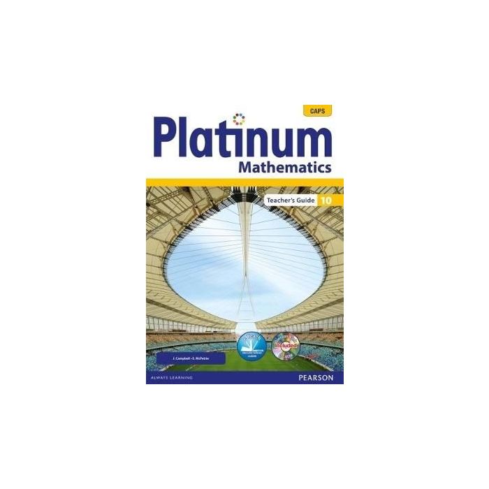 Platinum Mathematics Gr 10 TG with Question Bank CD