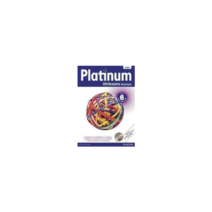 Platinum Afrikaans Huistaal Graad 6 OG (Includes Photocopiable WB & Audio CD)