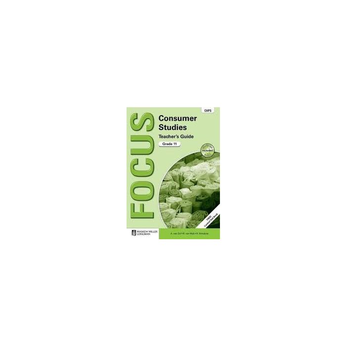 Focus Consumer Studies Gr 11 TG with Control Test Book & Question Bank CD