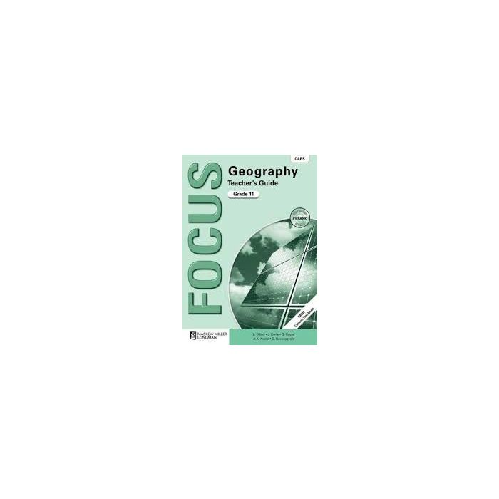 Focus Geography Gr 11 TG with Control Test Book & Question Bank CD