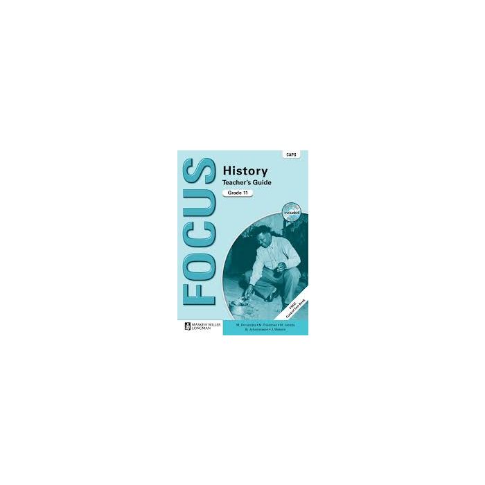 Focus History Gr 11 TG with Control Test Book & Question Bank CD