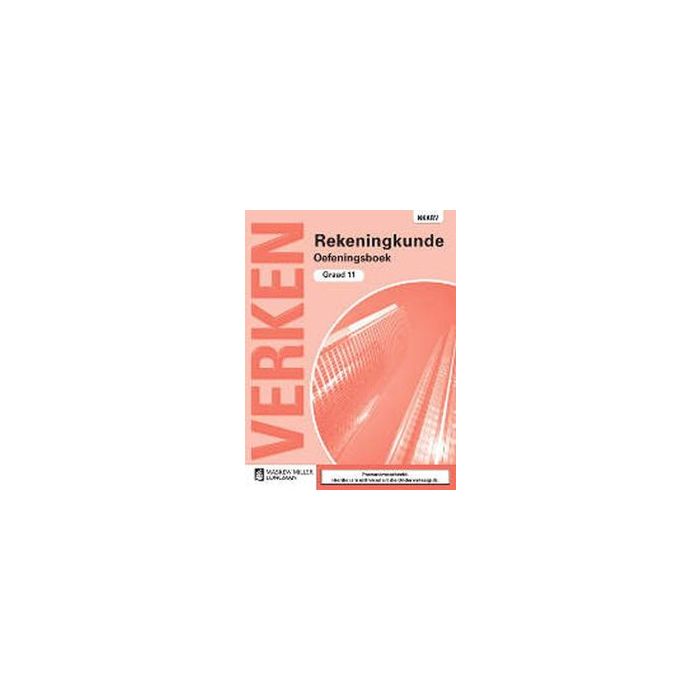 Verken Rekeningkunde Gr 11 Exercise Book