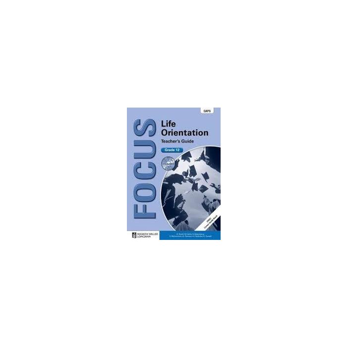 Focus Life Orientation Gr 12 TG with Career Guidance Book & Question Bank CD