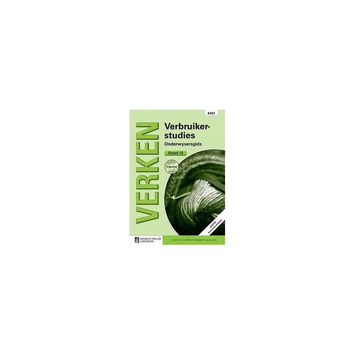 Verken Verbruikerstudies Gr 12 OG with Control Test Book & Question Bank CD