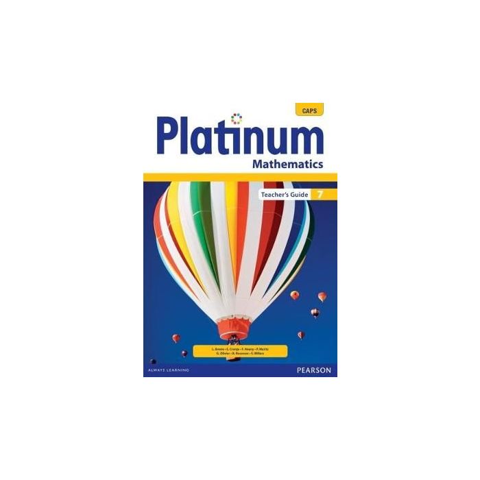 Platinum Mathematics Grade 7 TG (includes Photocopiable WB)