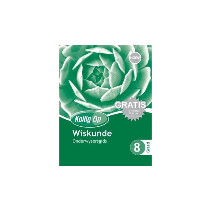 Kollig Op Wiskunde Graad 8 OG & Gratis Plakaat Pak