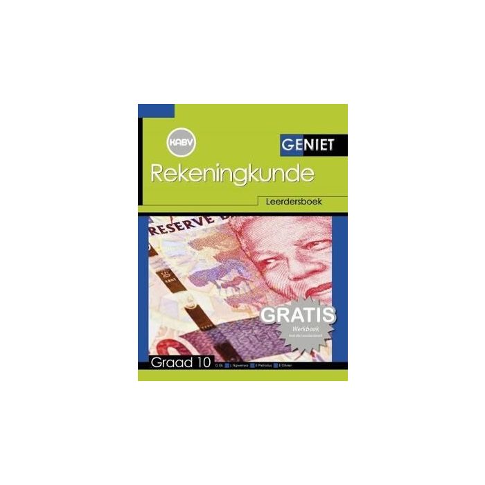 Geniet Rekeningkunde Gr 10 LB en Gratis Werkboek