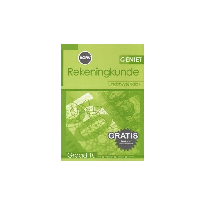 Geniet Rekeningkunde Gr 10 OG
