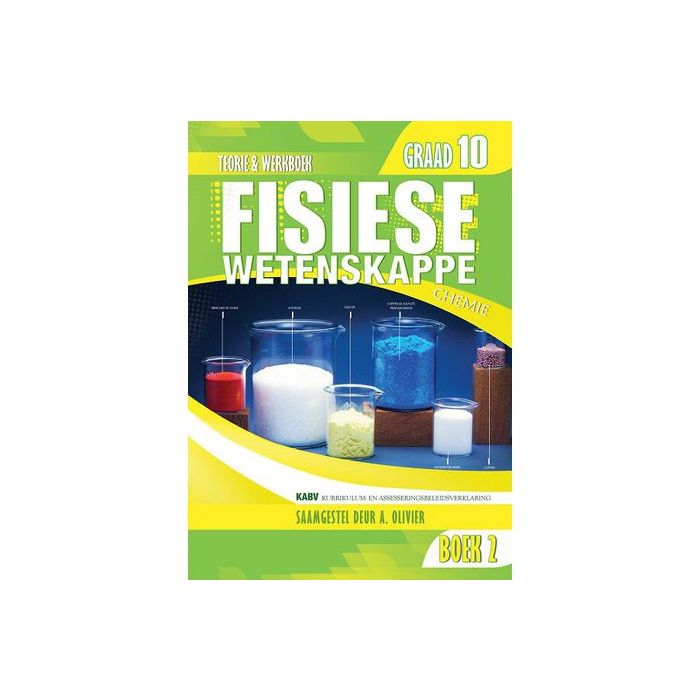 Gr 10 Fisiese Wetenskappe Chemie Boek 2 Teorie en Werkboek
