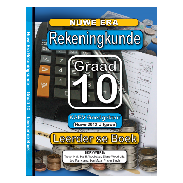 New Generation Rekeningkunde Graad 10 Leerder Boek