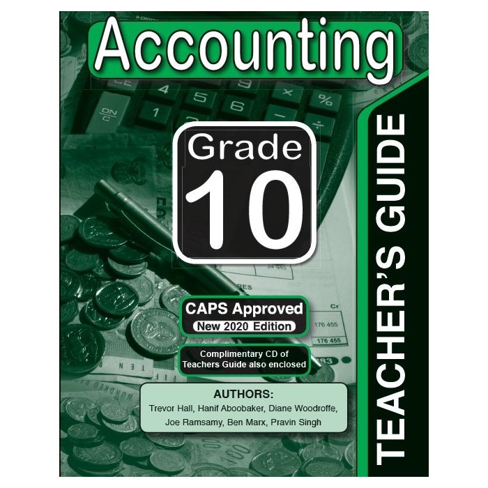 New Era Accounting Grade 10 Teacher Guide