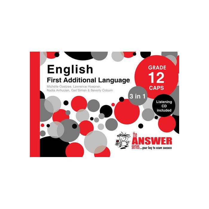 Answer Series Gr 12 English FAL '3 in 1'