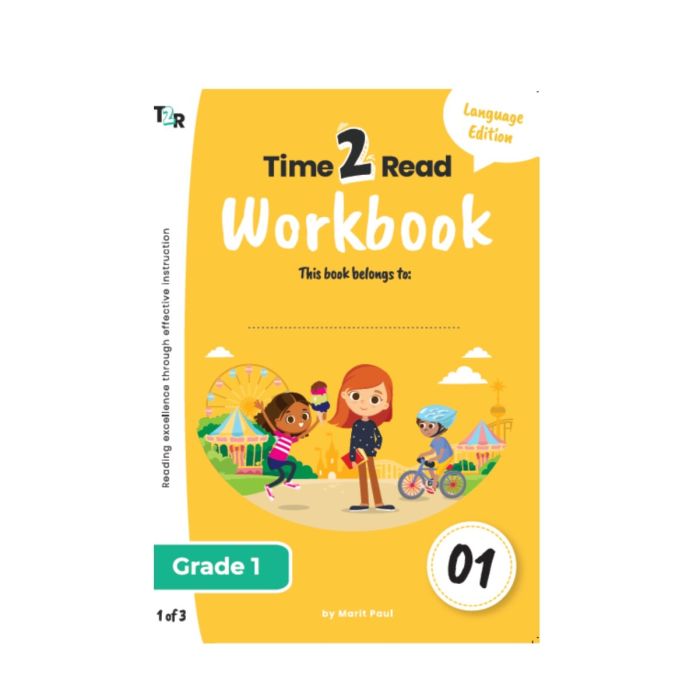 Time2Read Grade 1 Workbook (Set of 3)