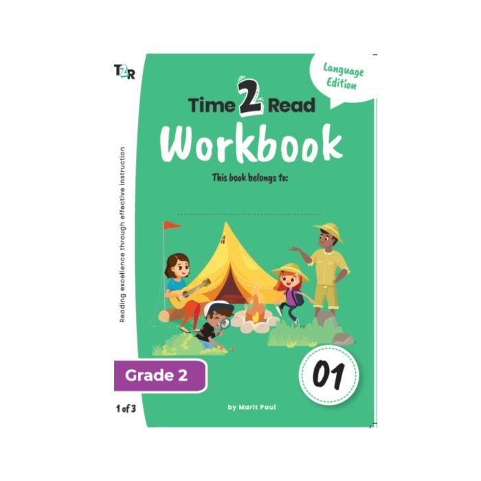 Time2Read Grade 2 Phonics Workbooks (Set of 3)