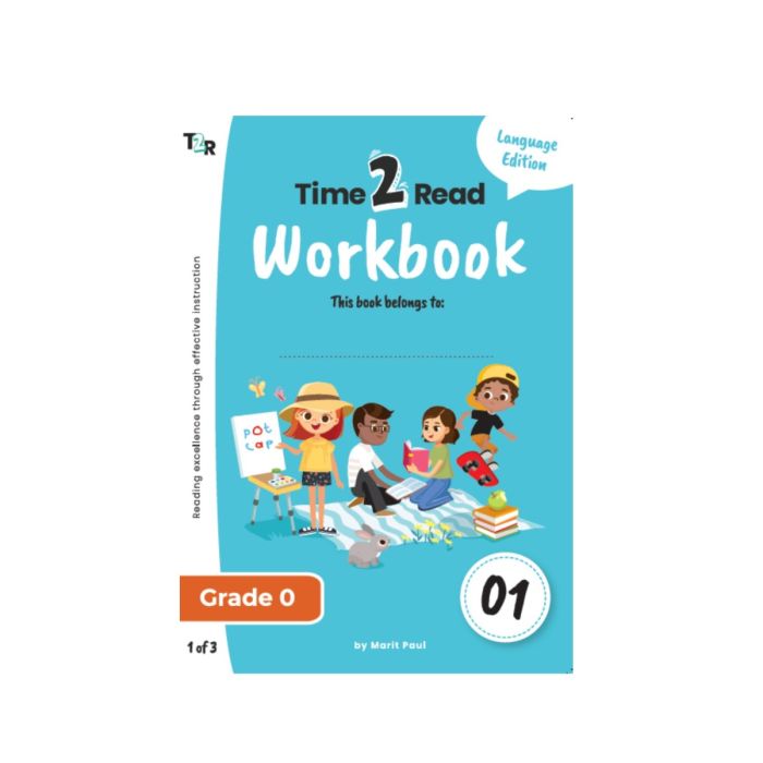 Time2Read Grade R Workbooks (Set of 3)