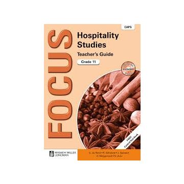 Focus Hospitality Studies Gr 11 TG with Control Test Book & Question Bank CD