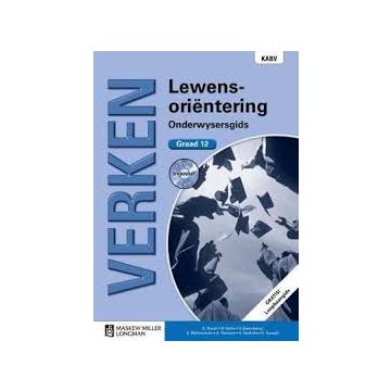 Verken Lewensoriëntering Gr 12 OG with with Career Guidance Book & Question Bank CD