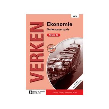 Verken Ekonomie Gr 12 OG with Control Test Book & Question Bank CD